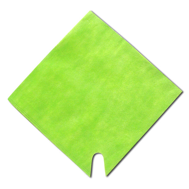 6455-Fiber Square Neon Green CLICK HERE TO RETURN TO GALLERY 