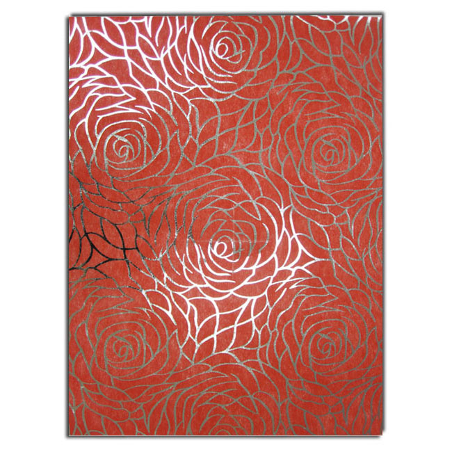 6688-Silver Rose Red Sheet CLICK HERE TO RETURN TO GALLERY 