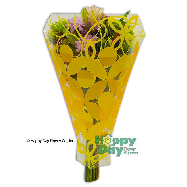 7205-4-Wendy Yellow with flowers