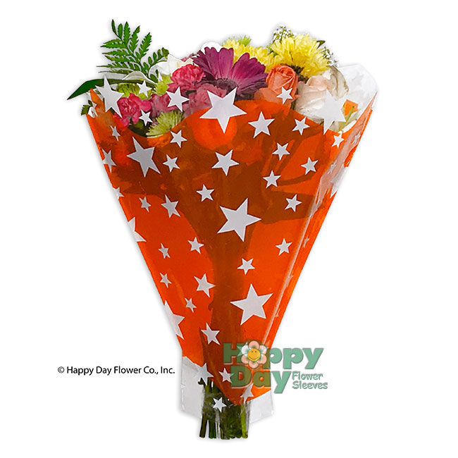 5032-7-Stars Orange Shown with Flowers