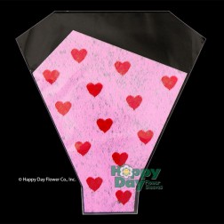 Hearts on Fiber Printed Sleeve . Perfect for Mother's Day!