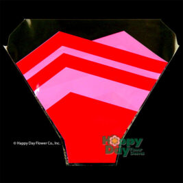 NEW Color Double Peak Red & Pink Sleeve