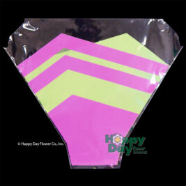 NEW Color Double Peak Purple & Green Sleeve