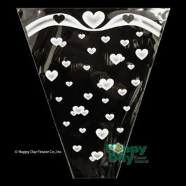 NEW Valentine's Day Sleeve White Cloud Hearts