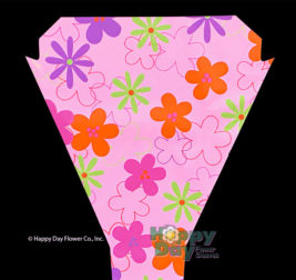 Crazy Daisy Light Pink Flower Sleeve