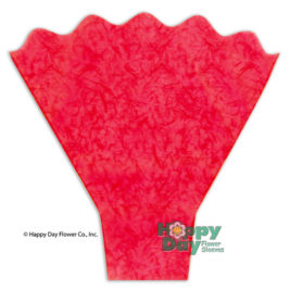 Red Scalloped Top fiber texture sleeve perfect for Valentine's day!