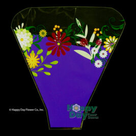 NEW Joy Purple Floral Graphic Print Flower Sleeve