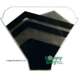 Double Peak Black Flower Sleeve