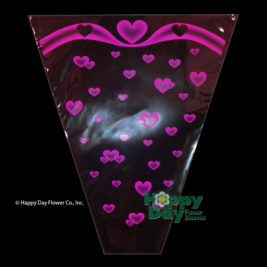 NEW Pink Hearts Flower Sleeve