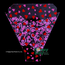 Hearts in Red & Lavender in 4 sizes!