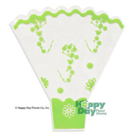 New Color-Green O. Daisy Flower Sleeve