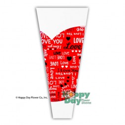 Valentines day Sleeve with Love Words