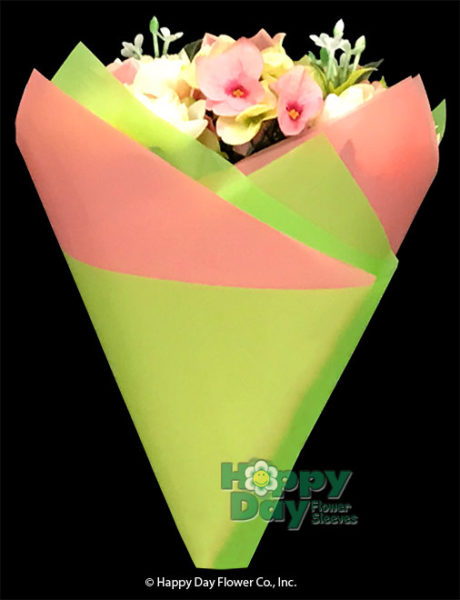 calor transparent plastic paper, floral packaging