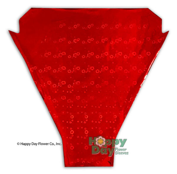 7485-Flor-Isma Red 17 inch with straight Top