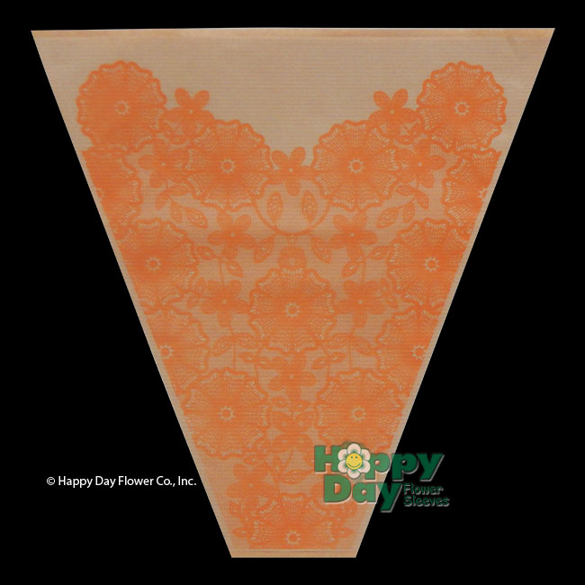 3493-7-Kraft Paper Lace Orange