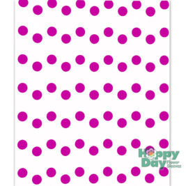 Colorful Dots on White Kraft Paper Sheets