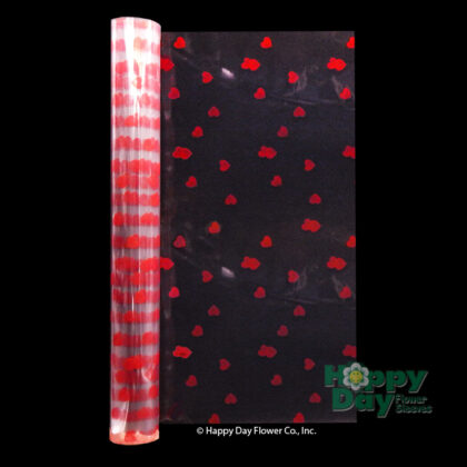 NEW Red Hearts Printed Cello Roll