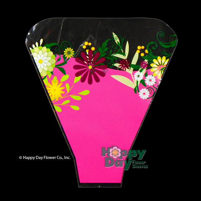 9746-2 Joy Pink Flower Sleeve in 13 inch and 17inch sizes