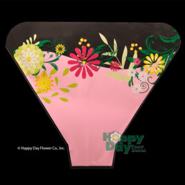 NEW Multicolored Light Pink Floral Flower Sleeve